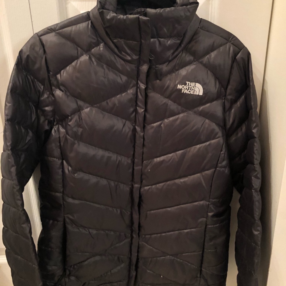 Black North Face coat